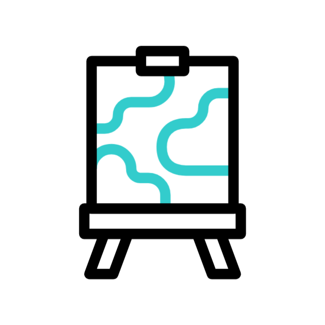 Art work animated icon Art work animated icon