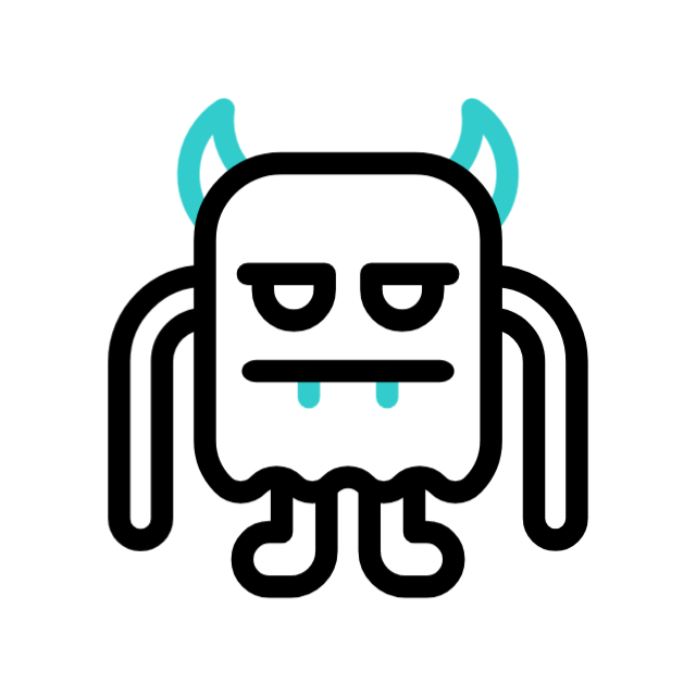 monster animated icon monster animated icon