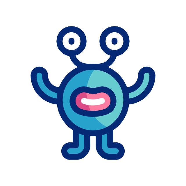 Монстр animated icon Монстр animated icon