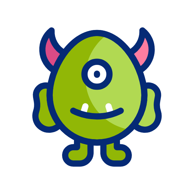 Giant monster animated icon Giant monster animated icon