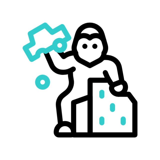 Monster animated icon Monster animated icon