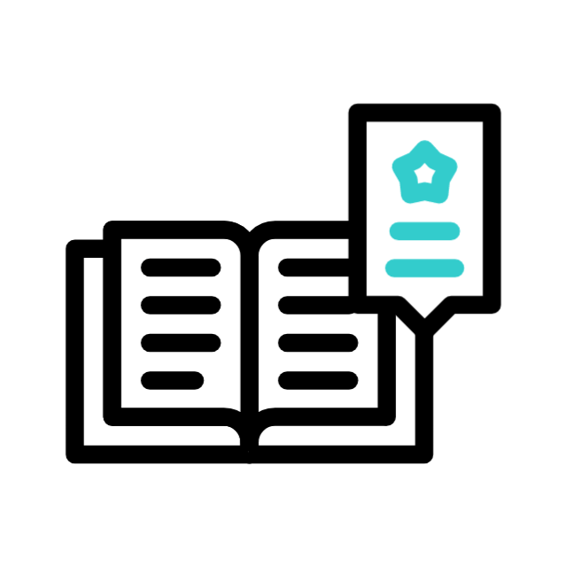 e-book animated icon e-book animated icon