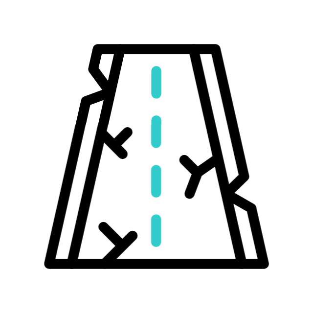 Дорожная разметка animated icon Дорожная разметка animated icon