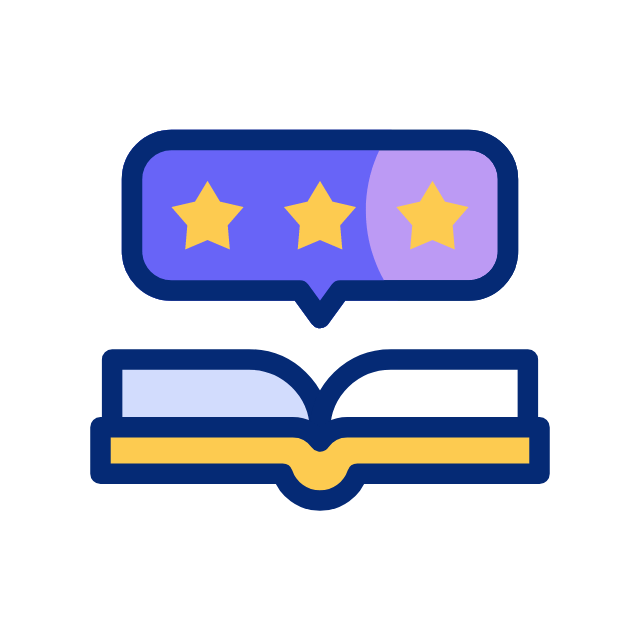 e-book animated icon e-book animated icon