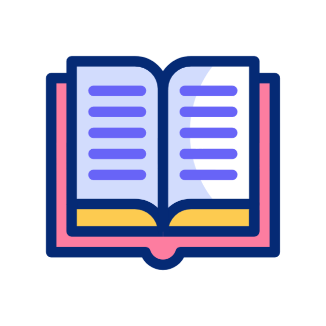 e-book animated icon e-book animated icon
