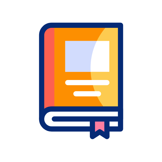 e-book animated icon e-book animated icon