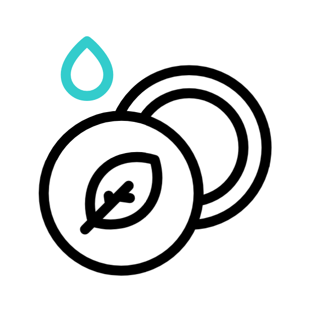 Green dye animated icon Green dye animated icon