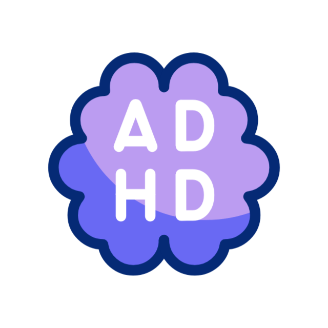 Adhd animated icon Adhd animated icon