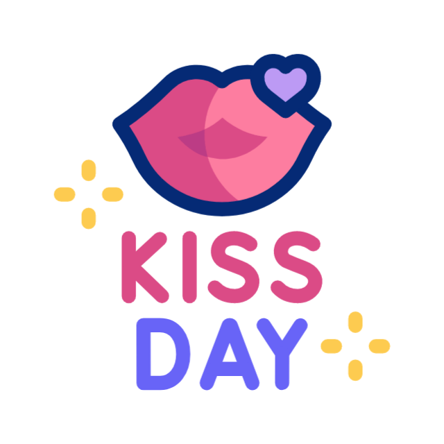 dia internacional do beijo animated icon dia internacional do beijo animated icon