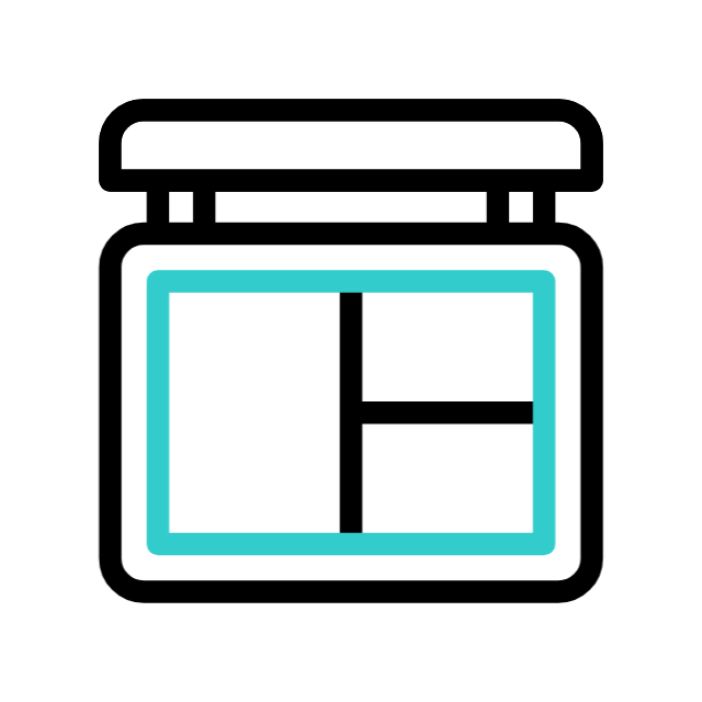 Lunch box animated icon Lunch box animated icon
