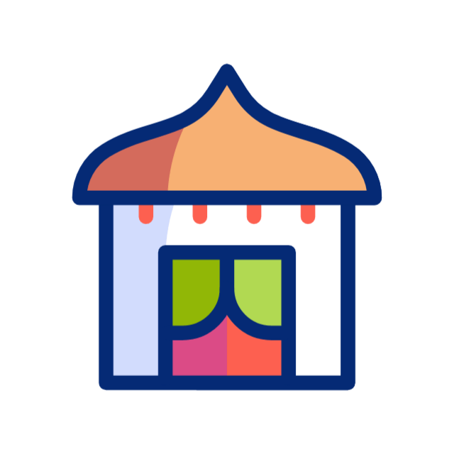 casa africana animated icon casa africana animated icon