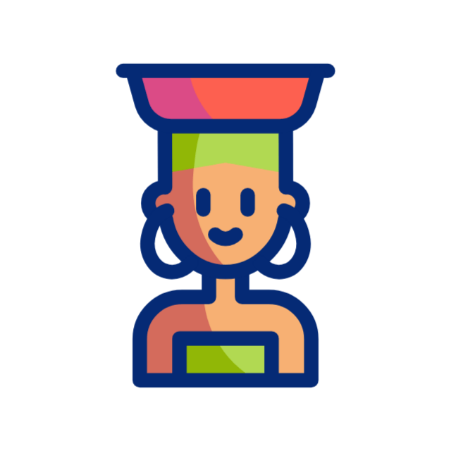 casa africana animated icon casa africana animated icon