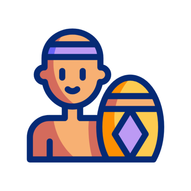 casa africana animated icon casa africana animated icon