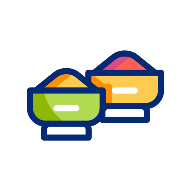 African house animated icon African house animated icon