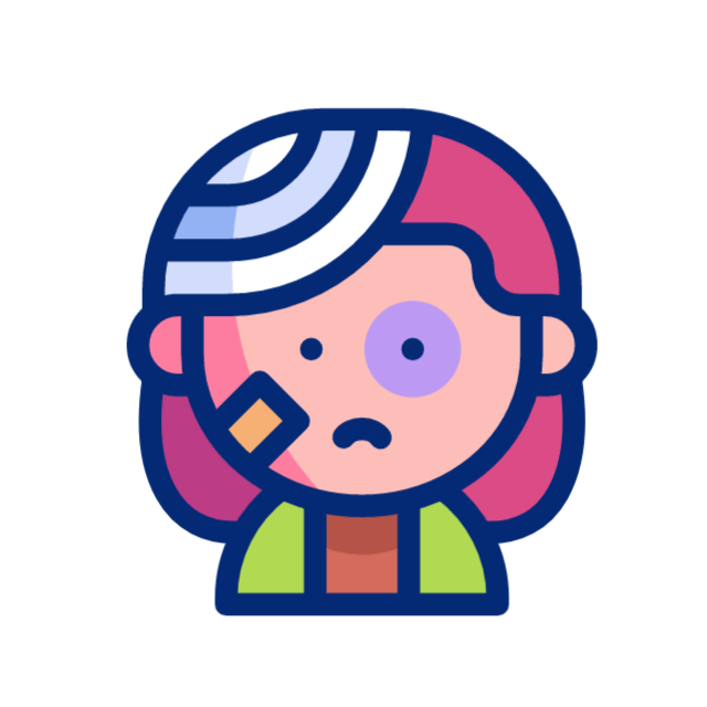 Victim animated icon Victim animated icon