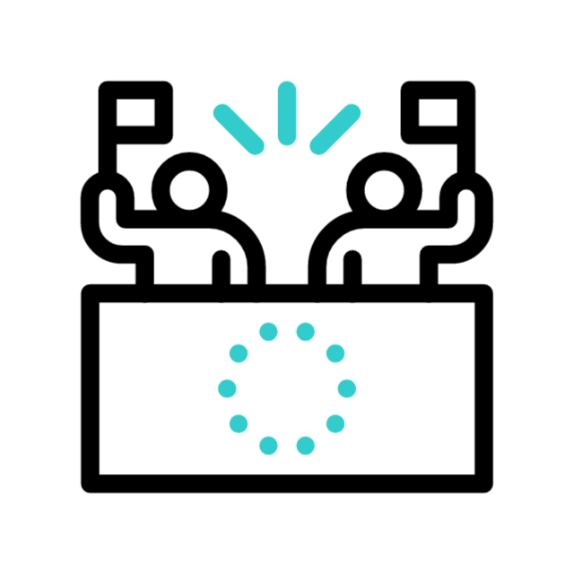 지역 사회 animated icon 지역 사회 animated icon