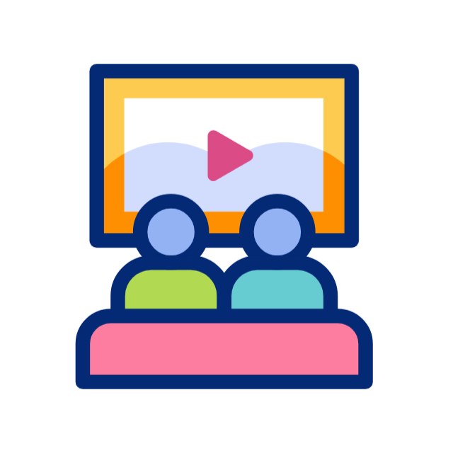 films animated icon films animated icon