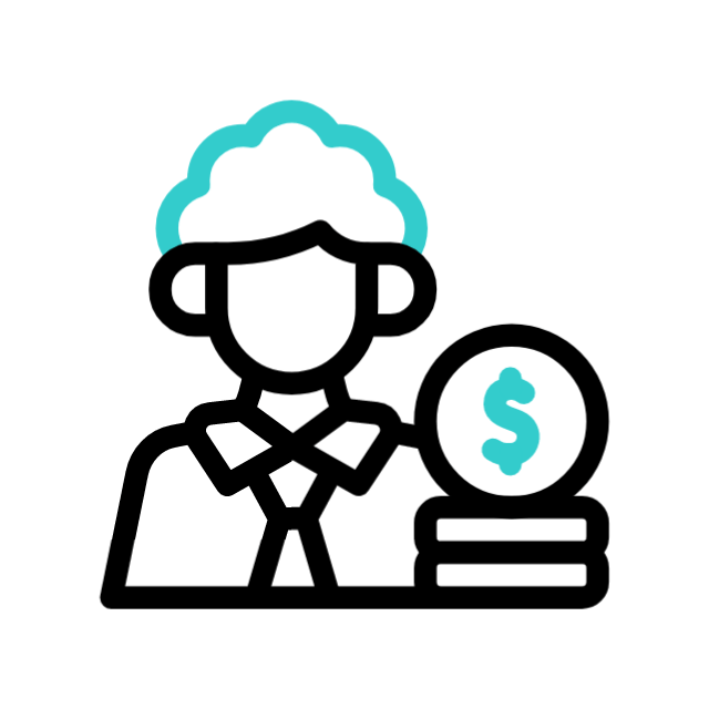Sales promoter animated icon Sales promoter animated icon