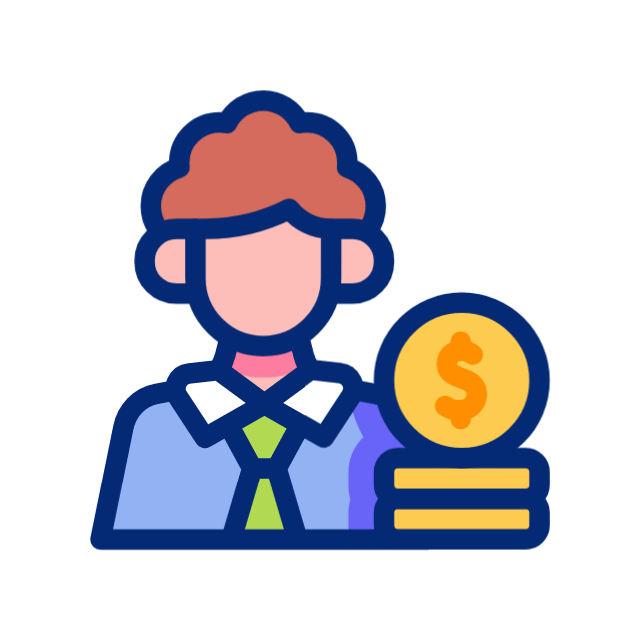 Sales promoter animated icon Sales promoter animated icon