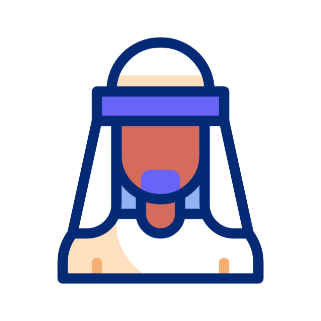 Arab animated icon Arab animated icon