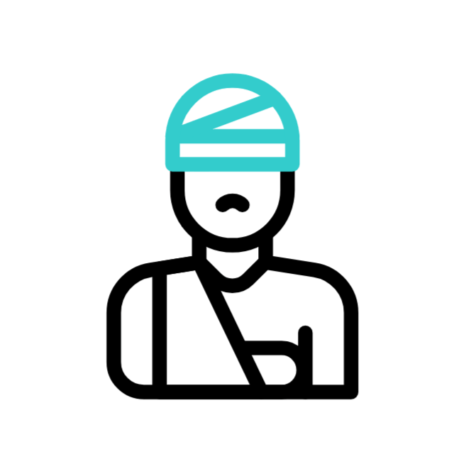 업무상 부상 animated icon 업무상 부상 animated icon