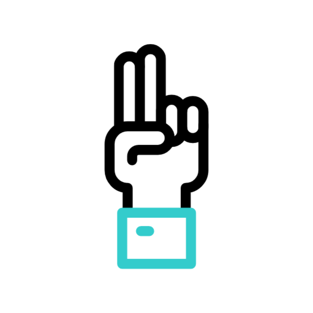 손가락 animated icon 손가락 animated icon