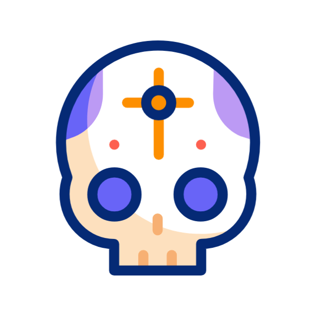 dia de los muertos (tag der toten) animated icon dia de los muertos (tag der toten) animated icon