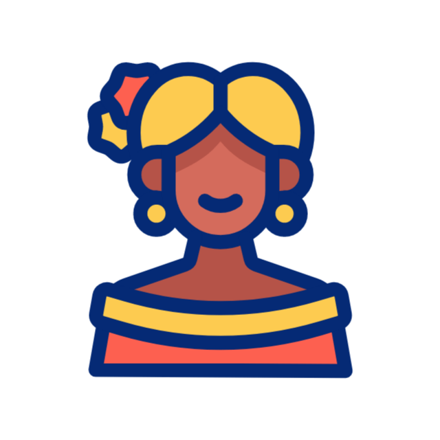 colombien animated icon colombien animated icon