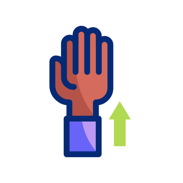 Fist bump animated icon Fist bump animated icon