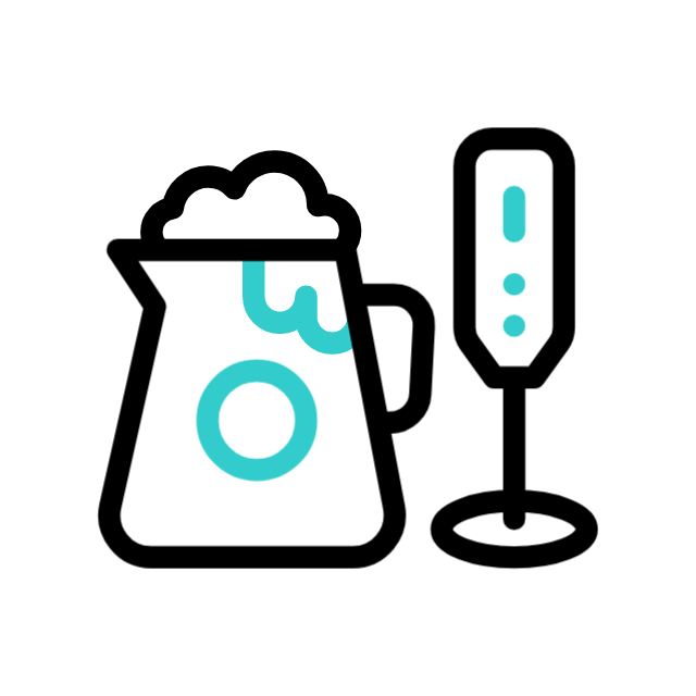 Ice coffee animated icon Ice coffee animated icon
