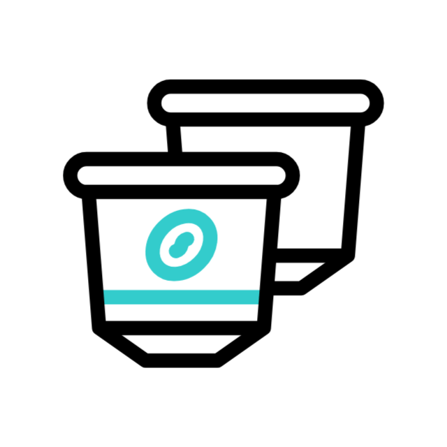 Ice coffee animated icon Ice coffee animated icon
