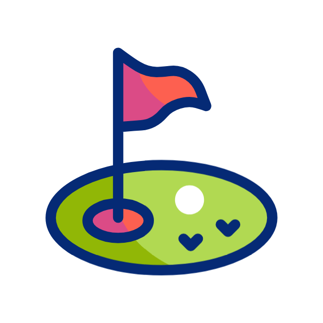 golfspieler animated icon golfspieler animated icon