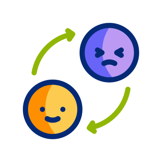 anti-stress animated icon anti-stress animated icon