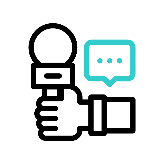 Press animated icon Press animated icon