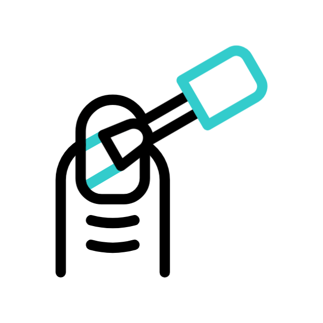손톱 animated icon 손톱 animated icon