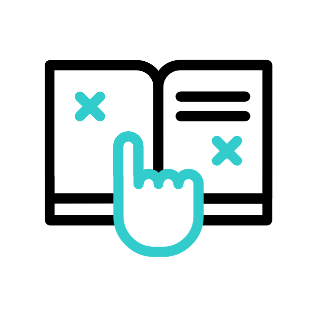 dislexia animated icon dislexia animated icon