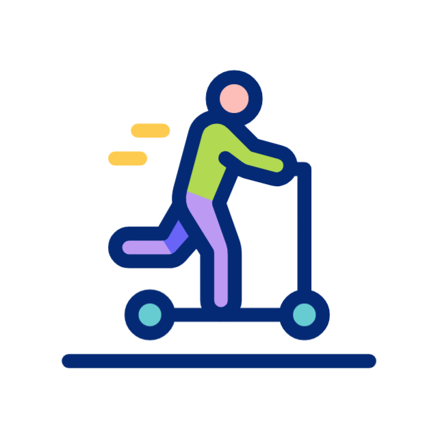 Бег animated icon Бег animated icon