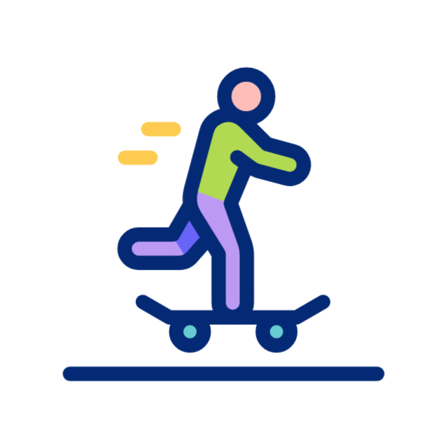 Бег animated icon Бег animated icon