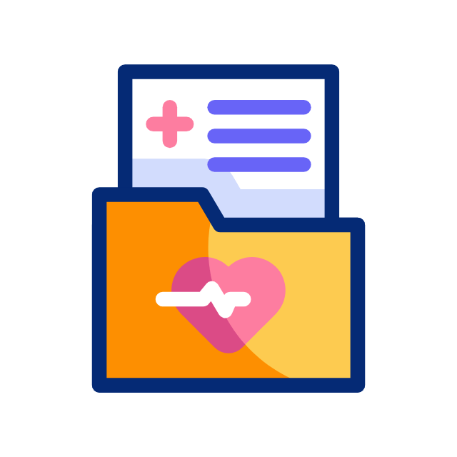 resultados médicos animated icon resultados médicos animated icon