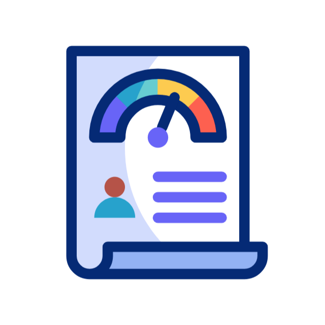 신용점수 animated icon 신용점수 animated icon