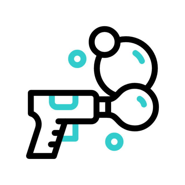 Water bubble animated icon Water bubble animated icon