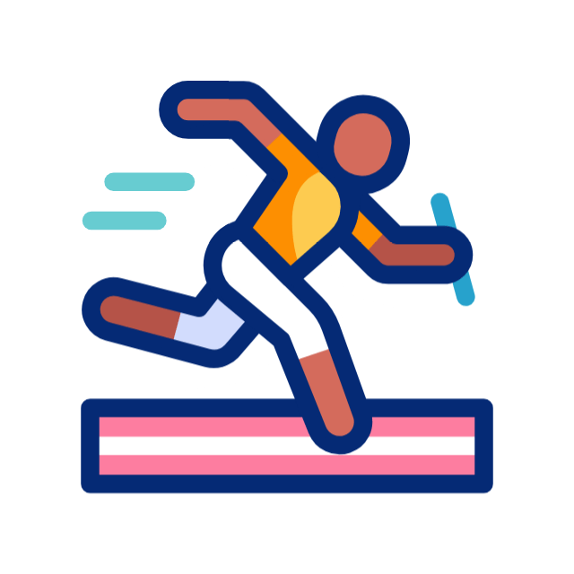 saut en longueur animated icon saut en longueur animated icon