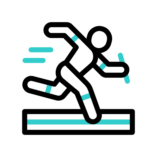 en cours d'exécution animated icon en cours d'exécution animated icon