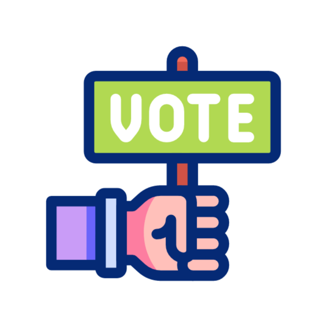Voting animated icon Voting animated icon