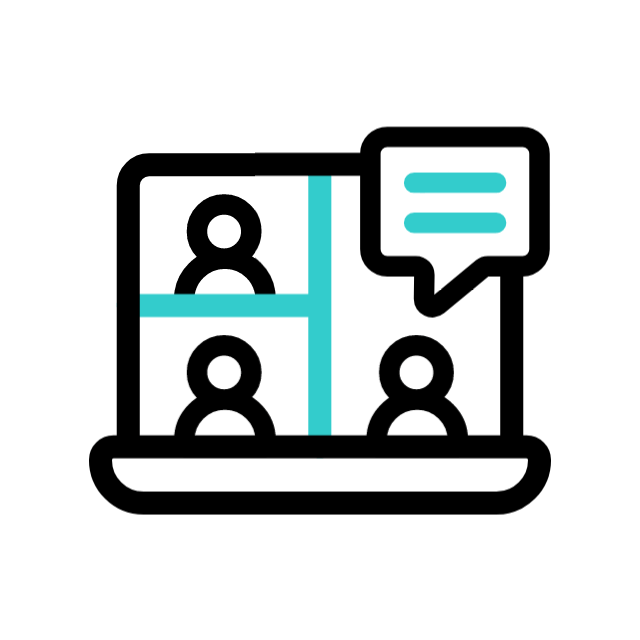 Online education animated icon Online education animated icon
