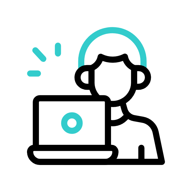 educação online animated icon educação online animated icon