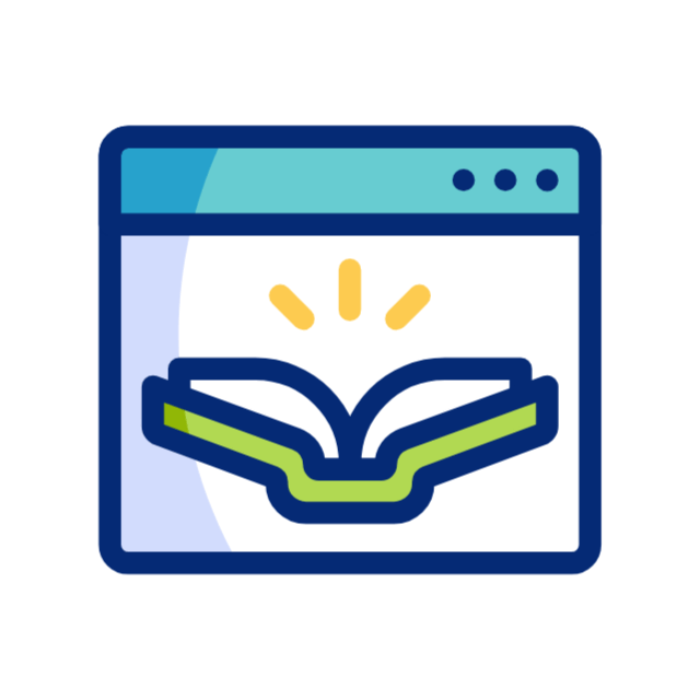 Онлайн-образование animated icon Онлайн-образование animated icon