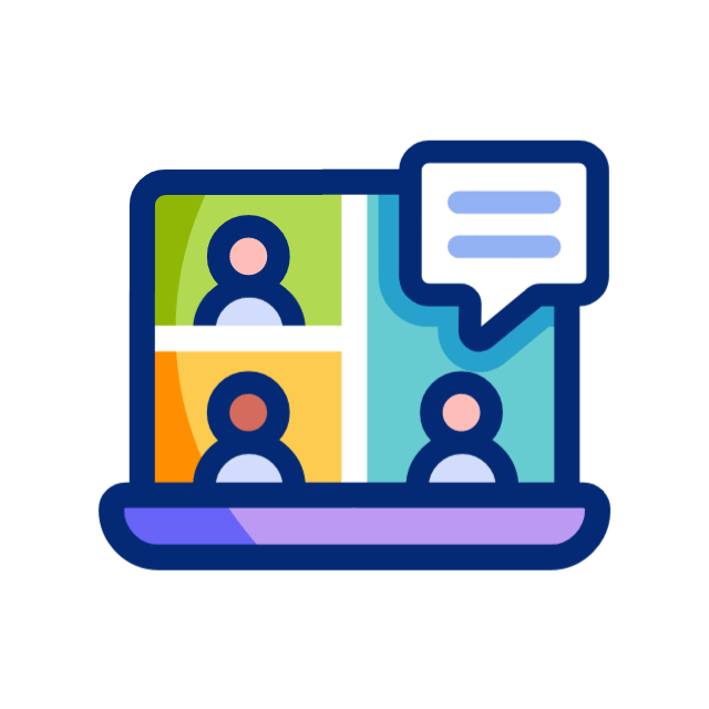 Online education animated icon Online education animated icon