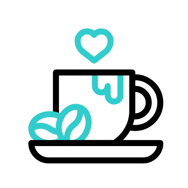 grãos de café animated icon grãos de café animated icon