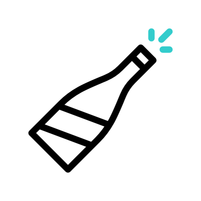 champanhe animated icon champanhe animated icon